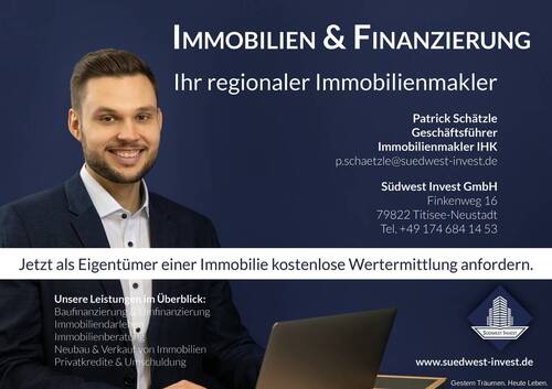 MaklerPage - 4 Zimmer Etagenwohnung in Titisee-Neustadt