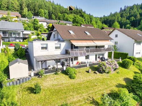 Außenansicht hinten - Mehrfamilienhaus, Wohnhaus mit 230,00 m&sup2; in Nordrach zum Kaufen