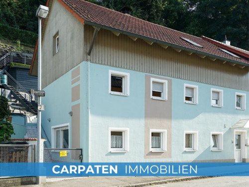 Haus & Garten.png - Doppelhaushälfte mit Garten, Terrasse & Einbauküche kaufen in 94405 Landau an der Isar