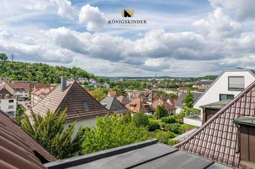 Blick Wohnung 1. OG - 