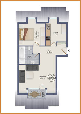 Wohnung - 
