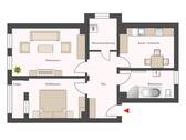 Wohnungsgrundriss - 