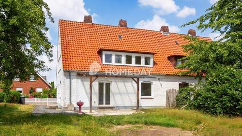Außenansicht 3 - 4 Zimmer Doppelhaushälfte zum Kaufen in Lübbecke
