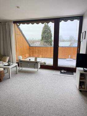 Wohnzimmer - Etagenwohnung mit 45,90 m&sup2; in Großhansdorf zum Kaufen