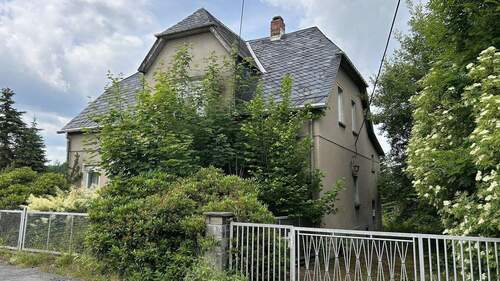 Straßenansicht - 1 Zimmer Mehrfamilienhaus, Wohnhaus zum Kaufen in Auerbach