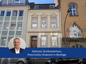 Straßenansicht - Viel Platz, viel Grün, viel Ruhe - mitten in Köln-Lindenthal - PROVIONSFREI für den Käufer!