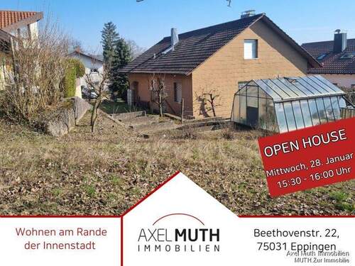 AME1.2904, Beethovenstraße 22, Eppingen (2) - OPENHOUSE Mittwoch 28.01.26 15:30-16:00 Wohnen am Rand der Innenstadt. Schönes Einfamilienhaus!
