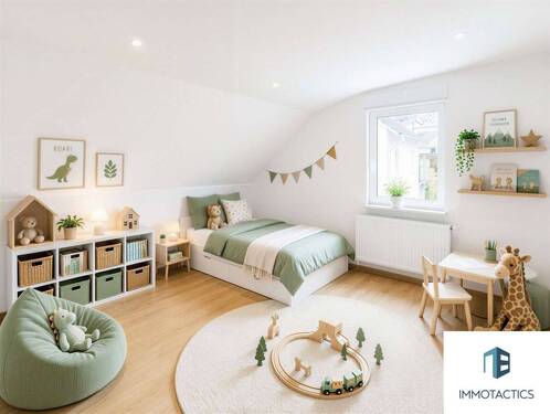 Kinderzimmer - Einrichtungsbeispiel - 