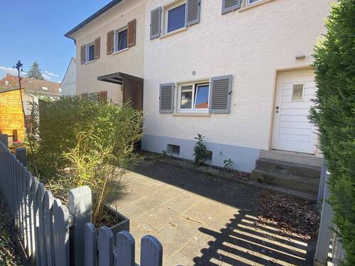 Hausansicht Garten/Rückseite - 3 Zimmer Reihenmittelhaus zur Miete in Nürnberg