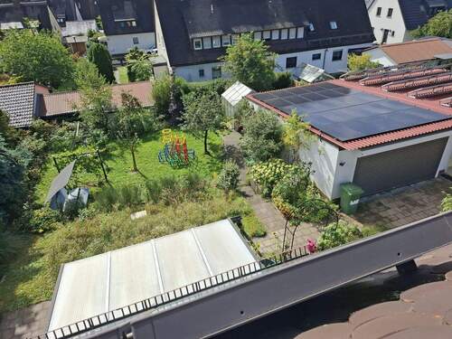 Sicht in den Garten aus OG - 