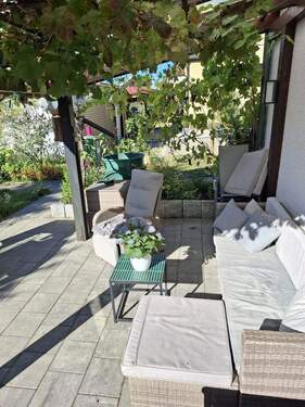 Terrasse Bild 1 - Doppelhaushälfte mit 120,00 m² in Heroldsberg zum Kaufen