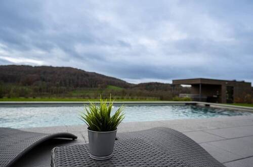 pool - Salzwasseraußenpool Traumhaus der Spitzenklasse mit hochwertigem Wellnessbereich! L - Echternach nur 15min!