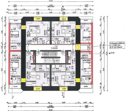 Regelgeschoss Entwurf - 