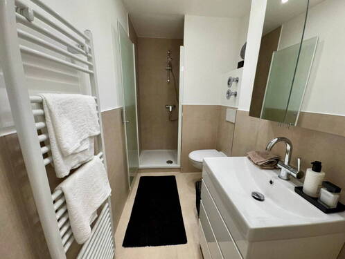 Badezimmer mit Spots - 