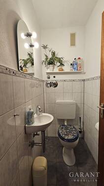 Toilette - Etagenwohnung mit 73,00 m&sup2; in Senden zum Kaufen