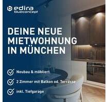 ab 01.07. möblierte 2-Zimmer-Mietwohnung in München-Fasangarten