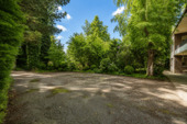 Garten mit sonnigem Hinterhof - 