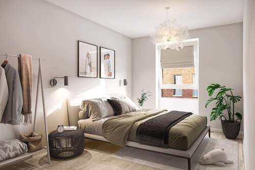 Innenvisu_Schlafen - 5 Zimmer Reihenmittelhaus zur Miete in Norderstedt