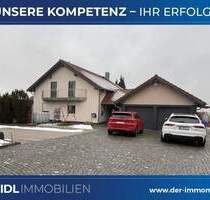 Gepflegtes 1 Fam. Haus m. Baugrundstück u. Halle - Hengersberg Schwanenkirchen