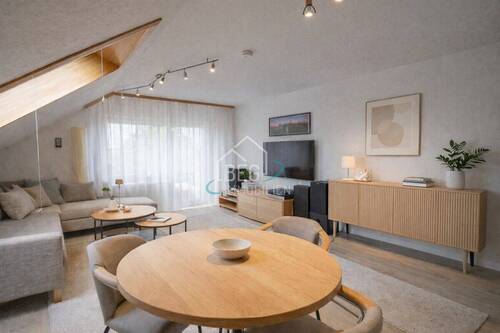 virtuell bearbeiteter Wohn-Essbereich (2) - 