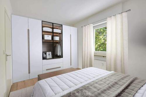 Digitale Wohnidee Schlafzimmer - 