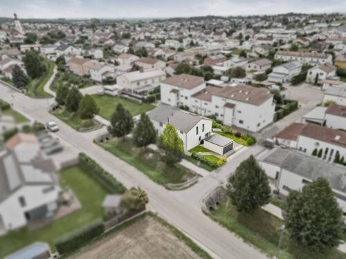 Luftaufnahme Wohngebiet - 