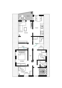 Dachgeschoss - 