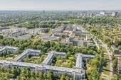 Arabellapark im Hintergrund - 
