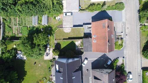 Drohnenansicht von oben - 