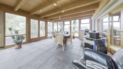 Wintergarten Erdgeschoss - 5 Zimmer Einfamilienhaus in Bissendorf