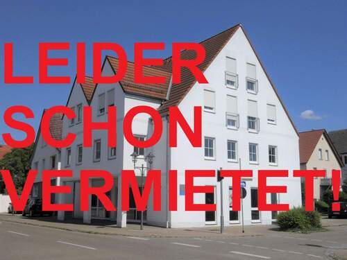 Straßenansicht - TOPLAGE: attraktive Laden-Büro-Praxisfläche in zentraler Lage Langenaus zu vermieten!