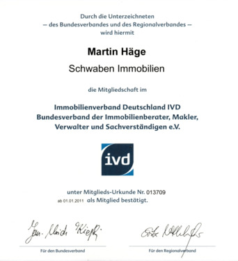 IVD-Mitgliedschaft (Makler) - 