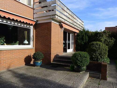 Blick auf die Terrasse - 5 Zimmer Einfamilienhaus in Lengerich