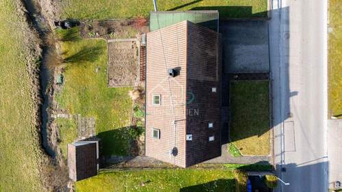 Vogelperspektive - 8 Zimmer Mehrfamilienhaus, Wohnhaus zum Kaufen in Obersontheim / Untersontheim