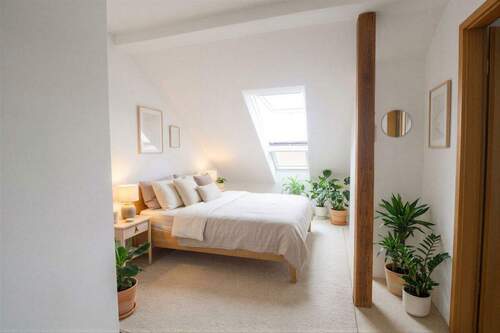 Zimmer im DG gestaged - 