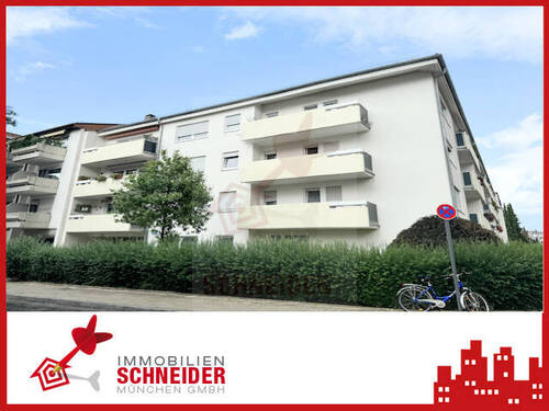 Titelbild - IMMOBILIEN SCHNEIDER - Moosach - schönes 1 Zimmer Appartement mit West-Balkon und Einbauküche
