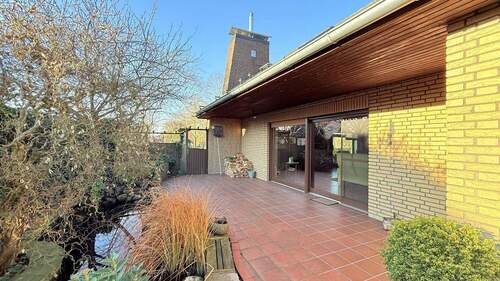 Terrasse - Einfamilienhaus mit 205,00 m&sup2; in Riede zum Kaufen