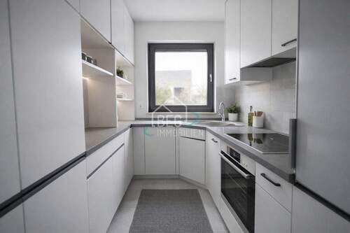 virtuell möblierte Küche - 