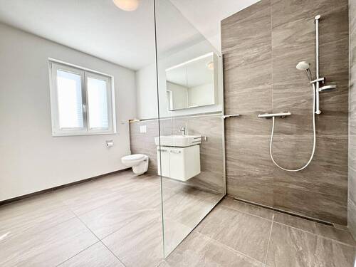 bodenebene Glasdusche - 