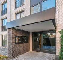 Bezugsfertige, barrierefreie 2-Zi-Wohnung mit Terrasse im Grünen - Neubau in Hamburg-Winterhude