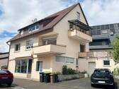 Außenansicht - Helle Wohnung in Bernhausen: 4 Zi-Wohnung mit großer Terrasse, Balkon, EBK & Stellplatz! Sofort frei
