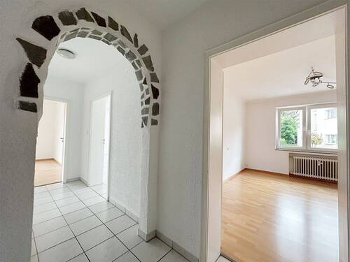 Gefliester Flur - 