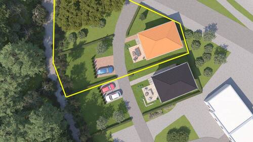 Vogelperspektive_Haus - 5 Zimmer Einfamilienhaus in Schlier