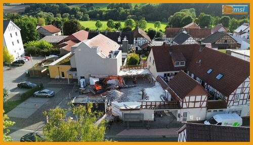 Blick auf das Grundstück - Etagenwohnung mit 52,50 m² in Körle zum Kaufen