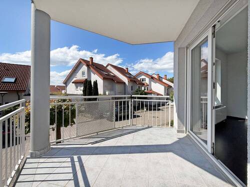 Balkon mit Ausblick - 3 Zimmer Etagenwohnung in Nußloch
