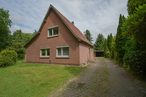 Ansicht - 6593 - Gemütliches Einfamilienhaus in Nähe eines Baggersees und Waldgebiet für die ganze Familie