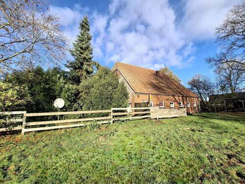 Seitenansicht.jpg - 4 Zimmer Bauernhaus, Landhaus in Brake