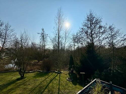 Ausblick aus dem Garten - 