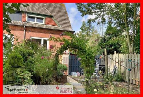 Rückseite - 4 Zimmer Reihenendhaus zum Kaufen in Emden