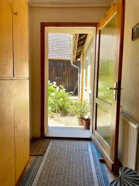 Zugang Diele zum Hof / Garten - 